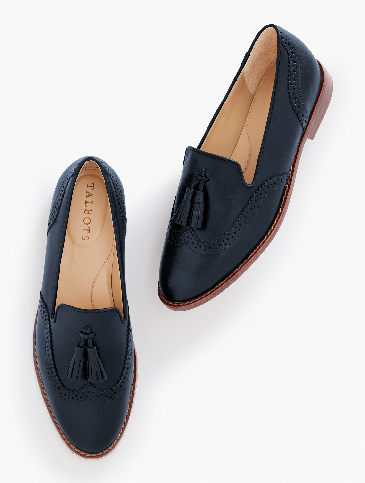 Leighton Brogue Nappa Loafers