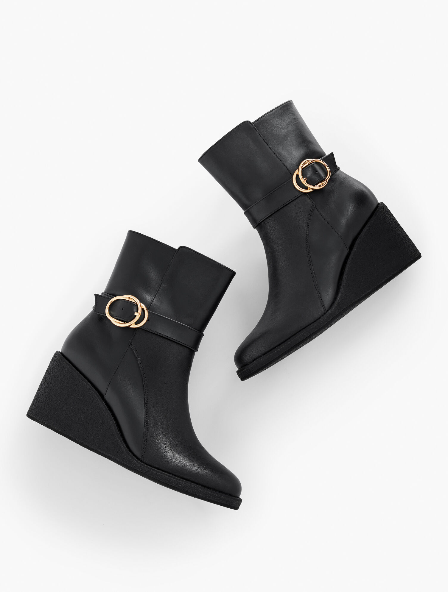 Rowan Wedge Bootie - Vachetta Leather