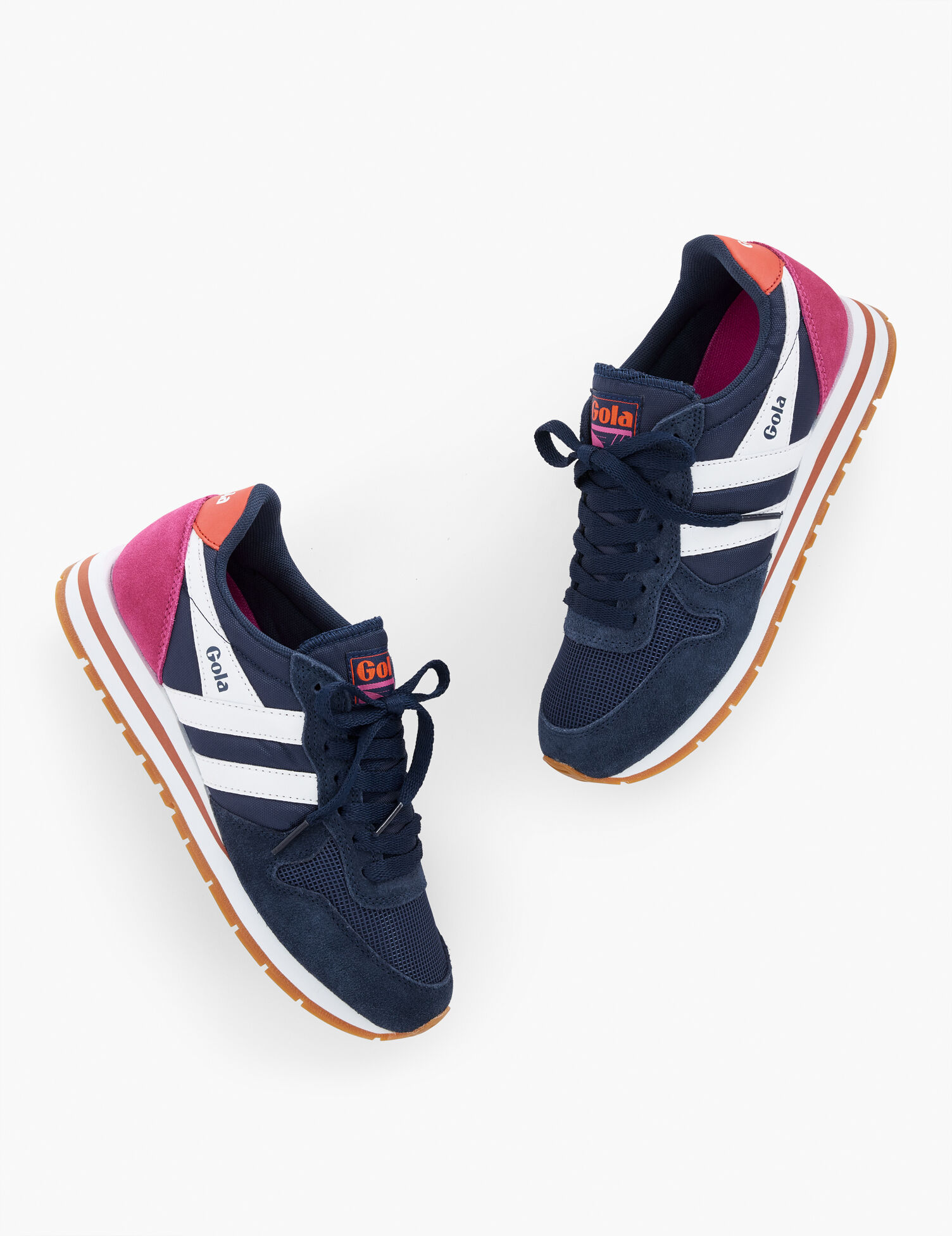 Gola&reg; Daytona Textile Leather Sneakers