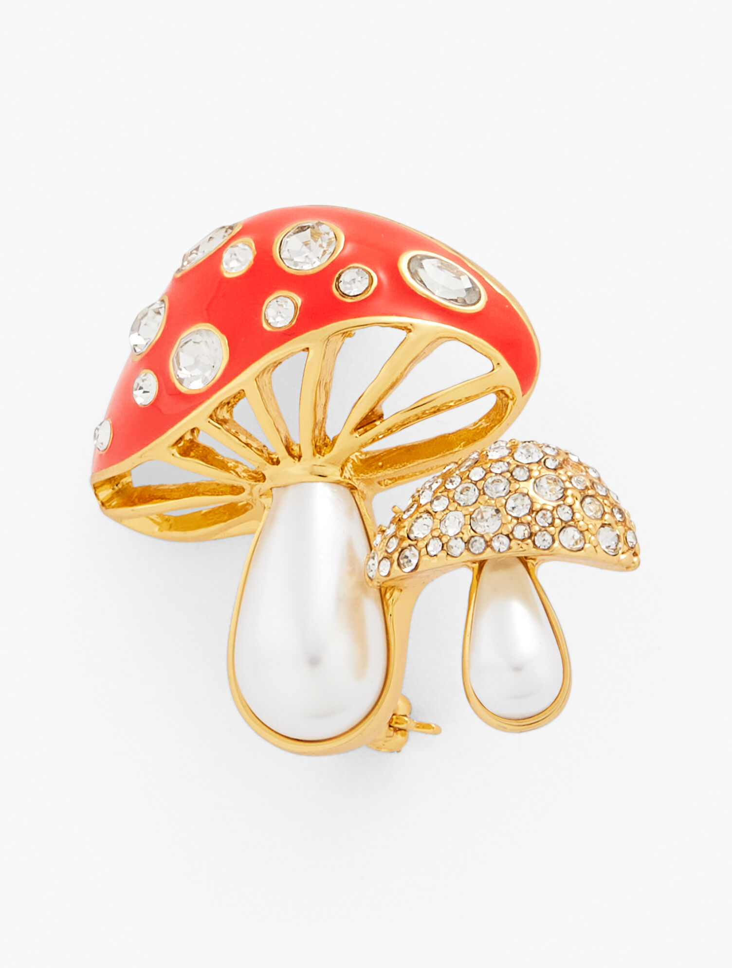Toadstool Brooch