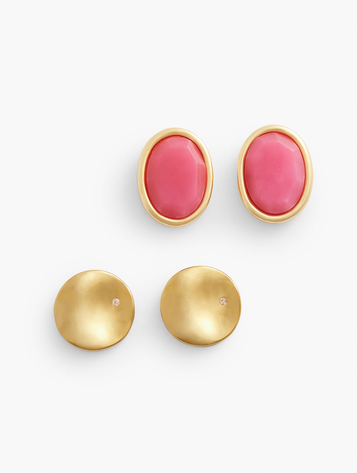 Think Pink Stud Earring Set