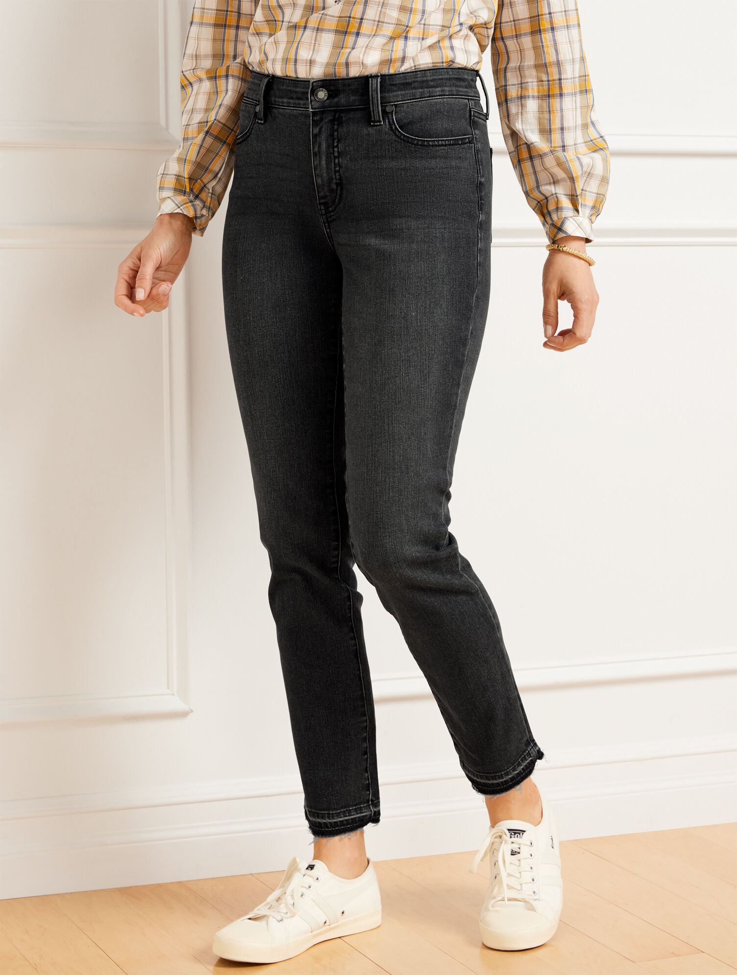 Slim Ankle Jeans - Willow Wash - Curvy Fit