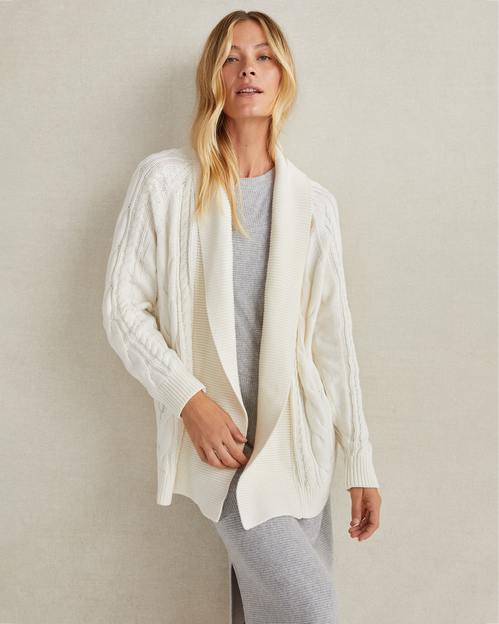 Cable Knit Cardigan