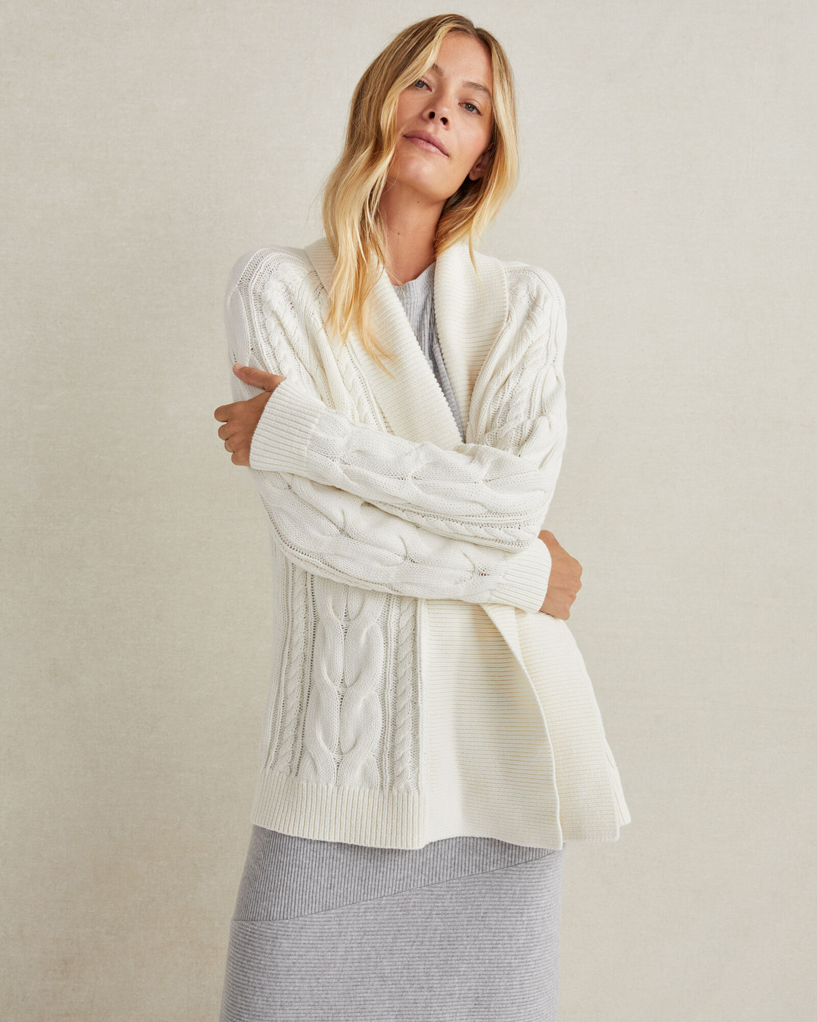 Cable Knit Cardigan