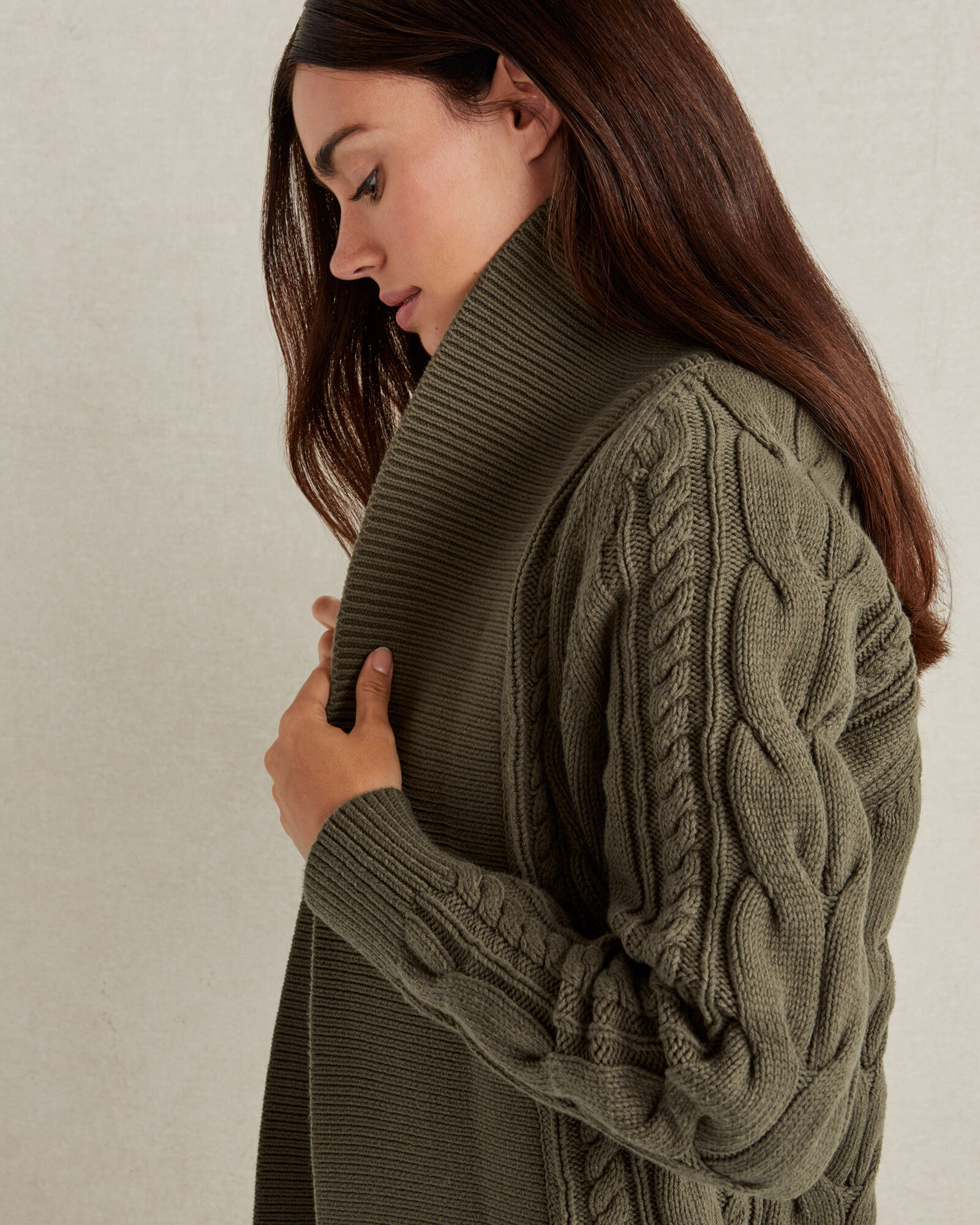 Cable Knit Cardigan