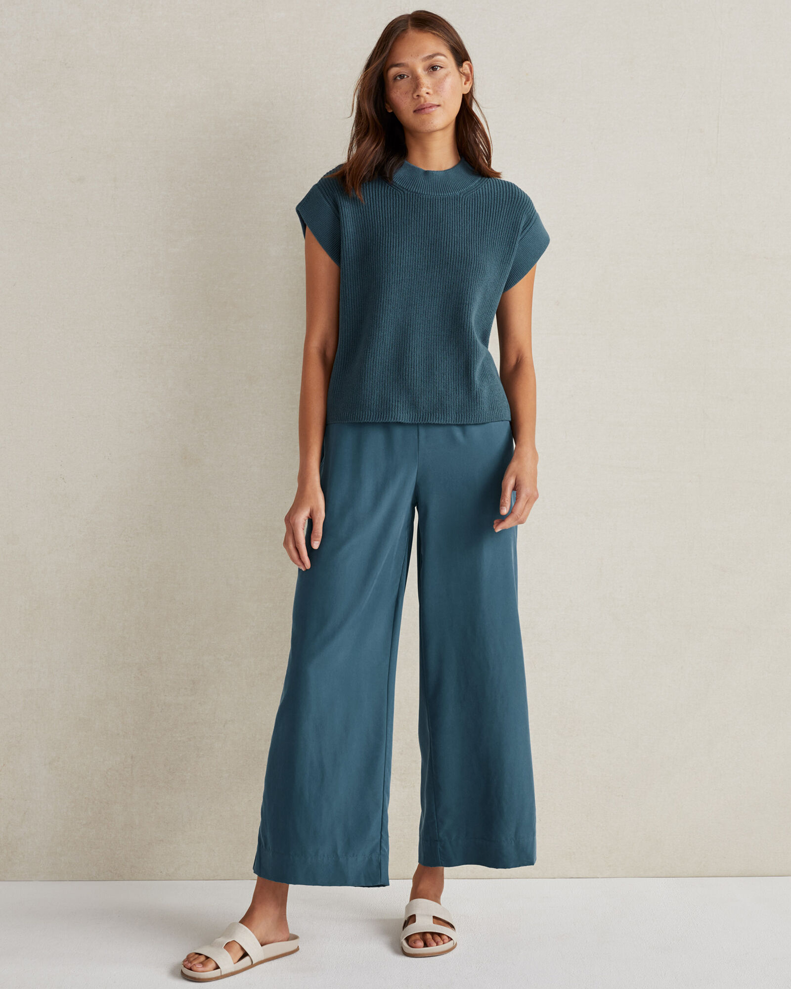 Modal Cropped Pants