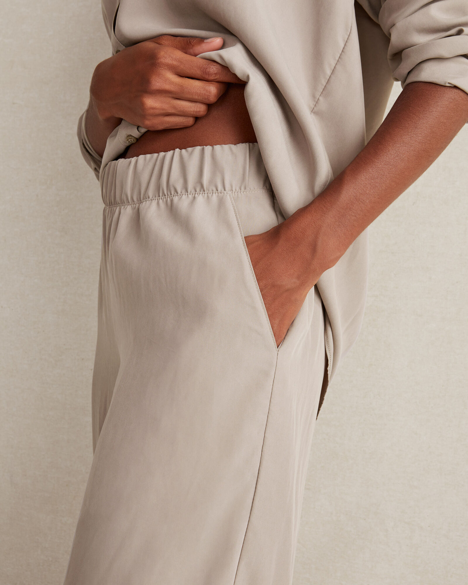 Modal Cropped Pants