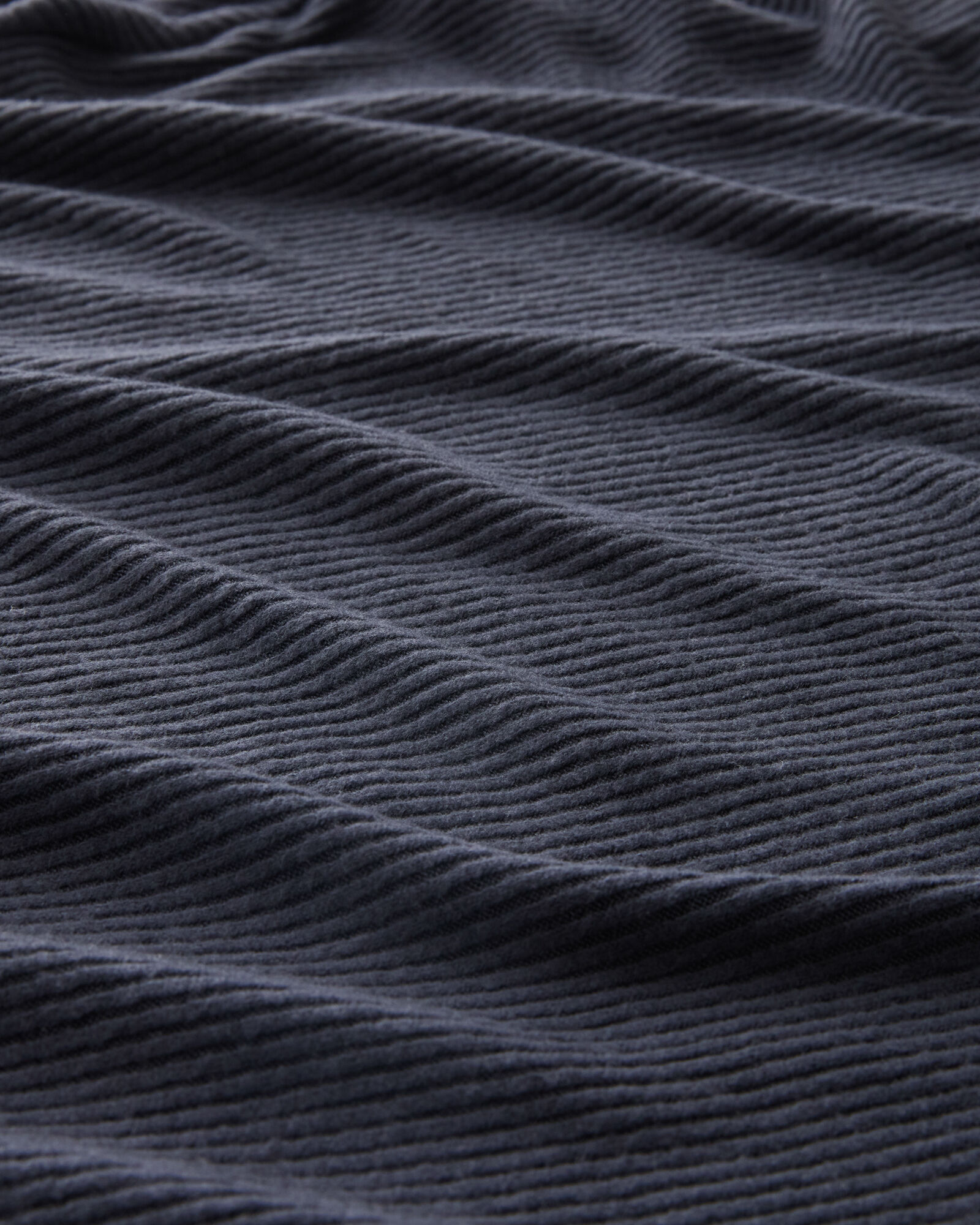 Brushed Rib Knit Hoodie