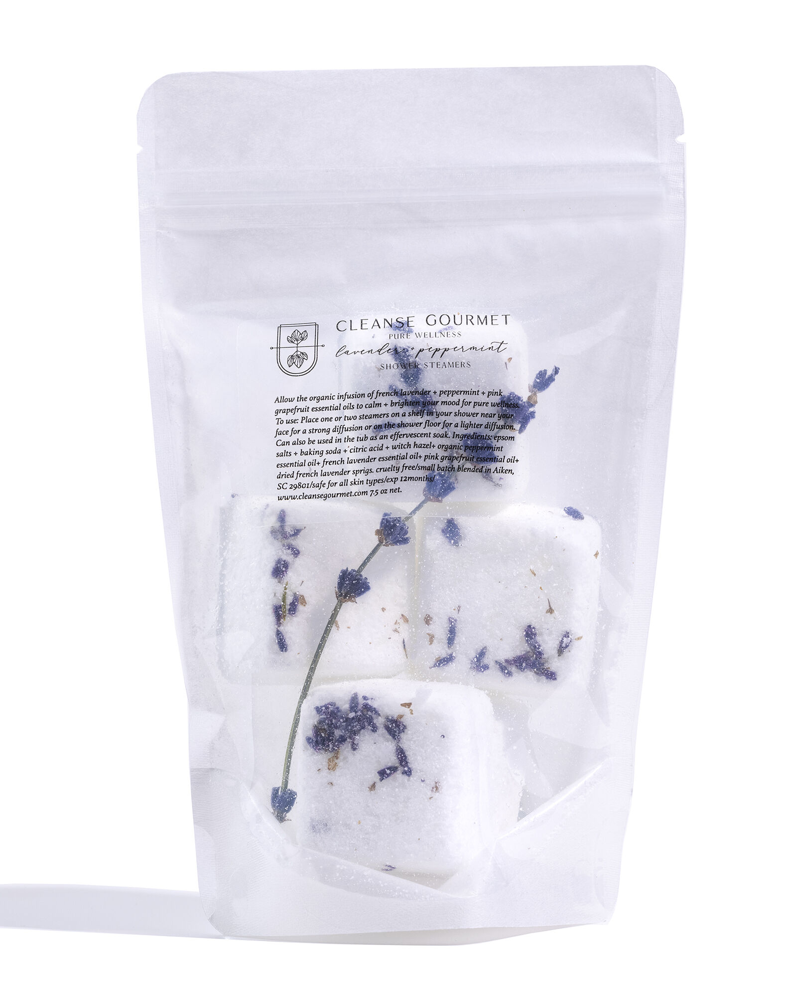 Cleanse Gourmet Shower Steamers