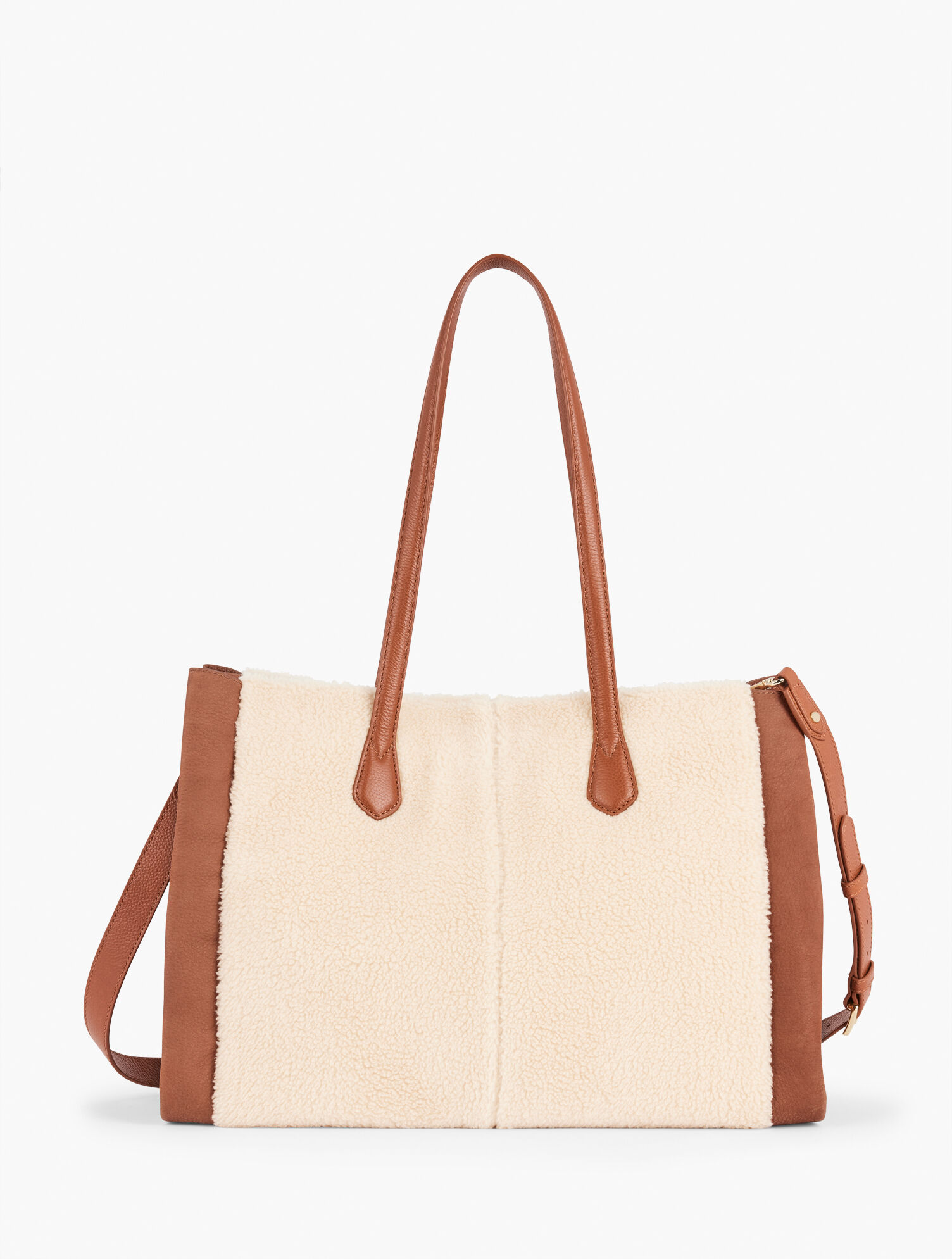 Shearling Tote
