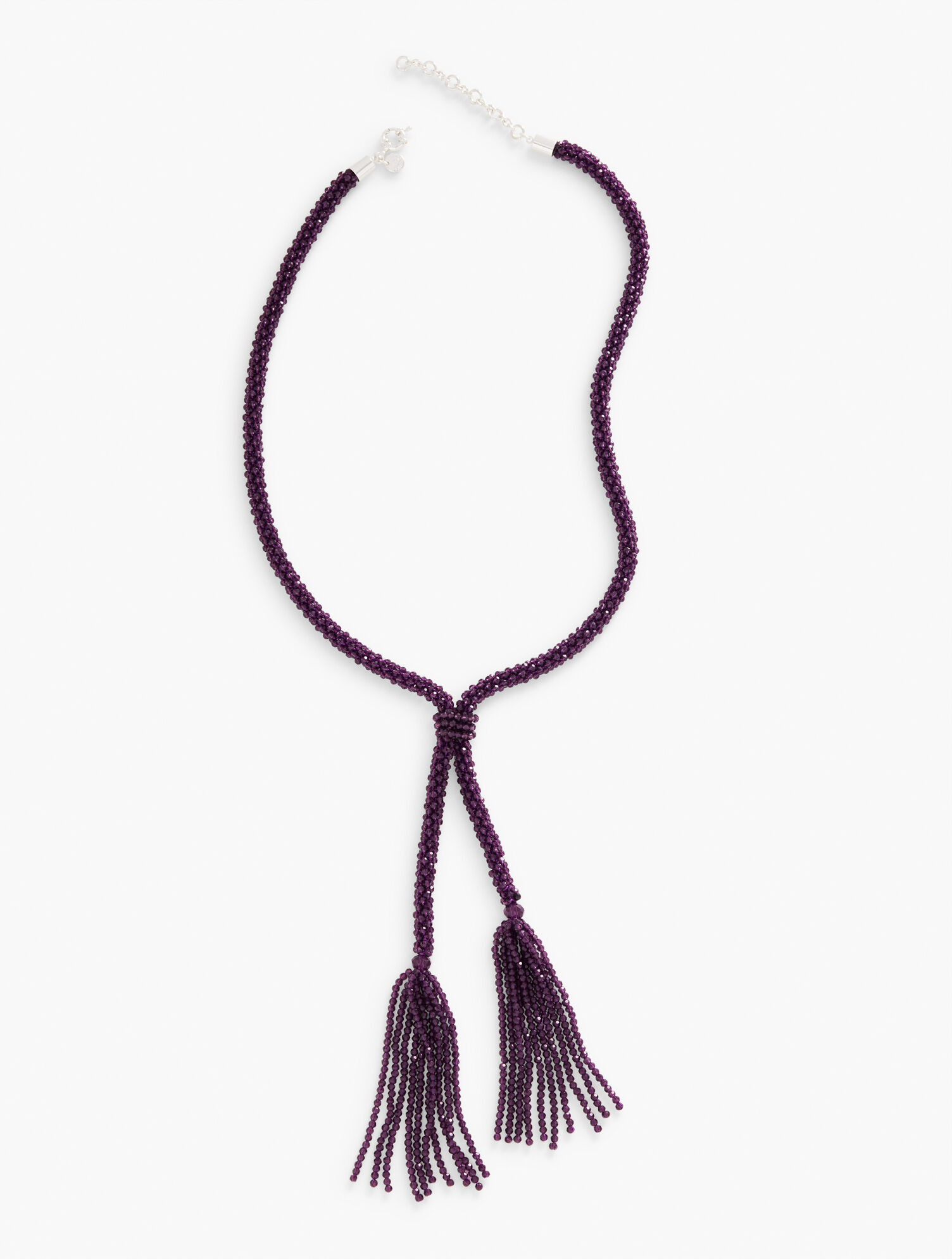 Beaded Tassel Necklace