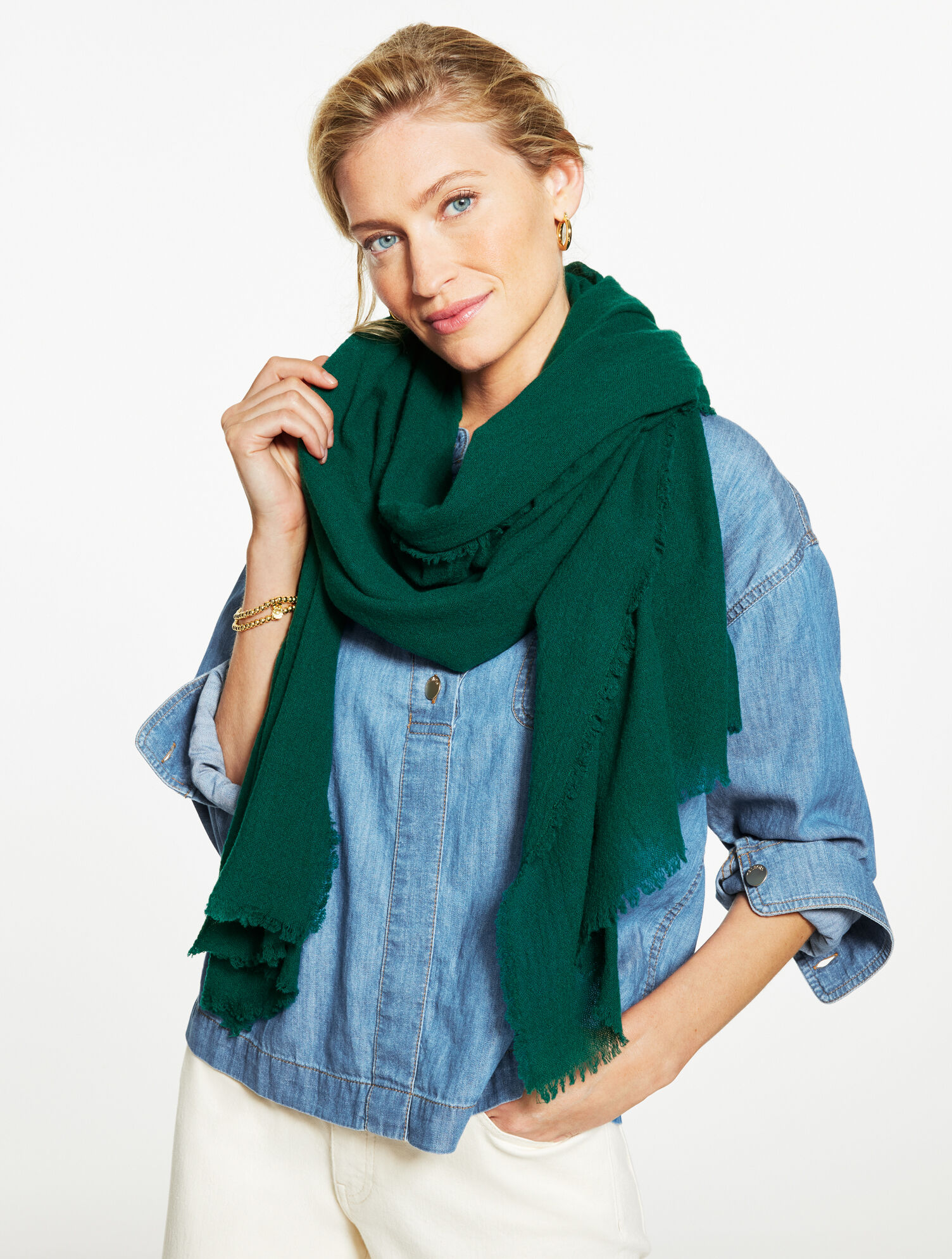 Fringe Wool Wrap