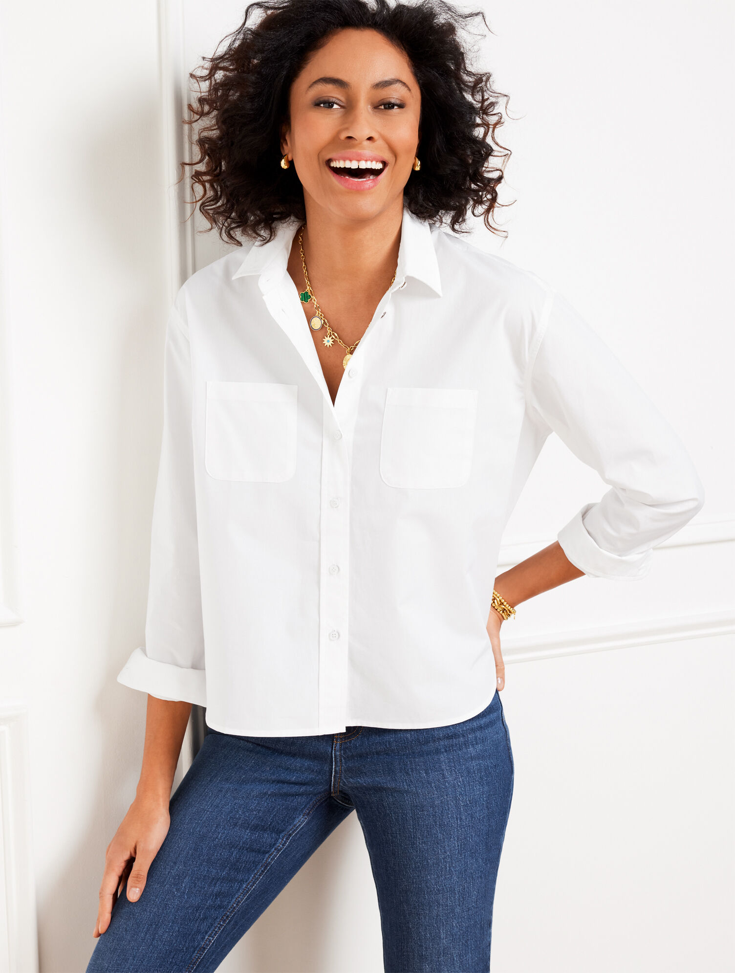 Poplin Short Shirt