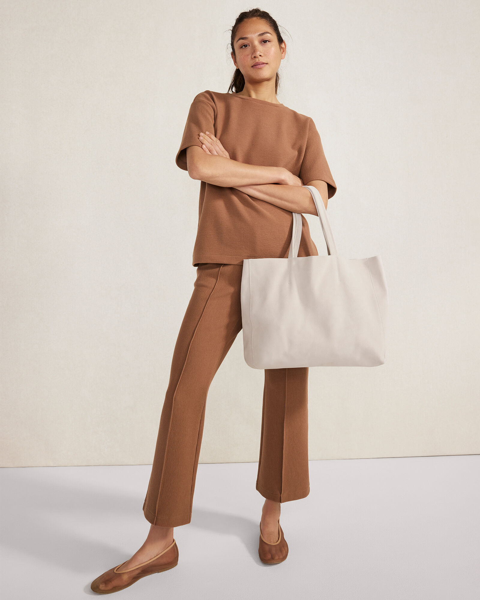 Suede Tote