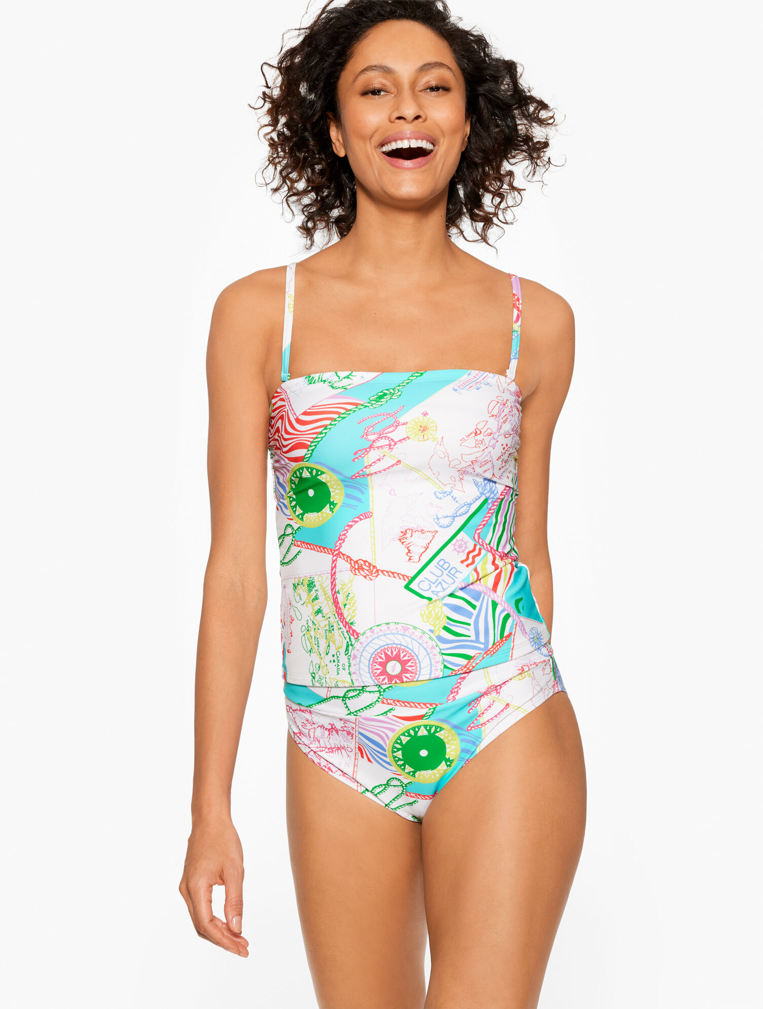 Aqua Club Bandeau Tankini - C&ocirc;te d'Azur