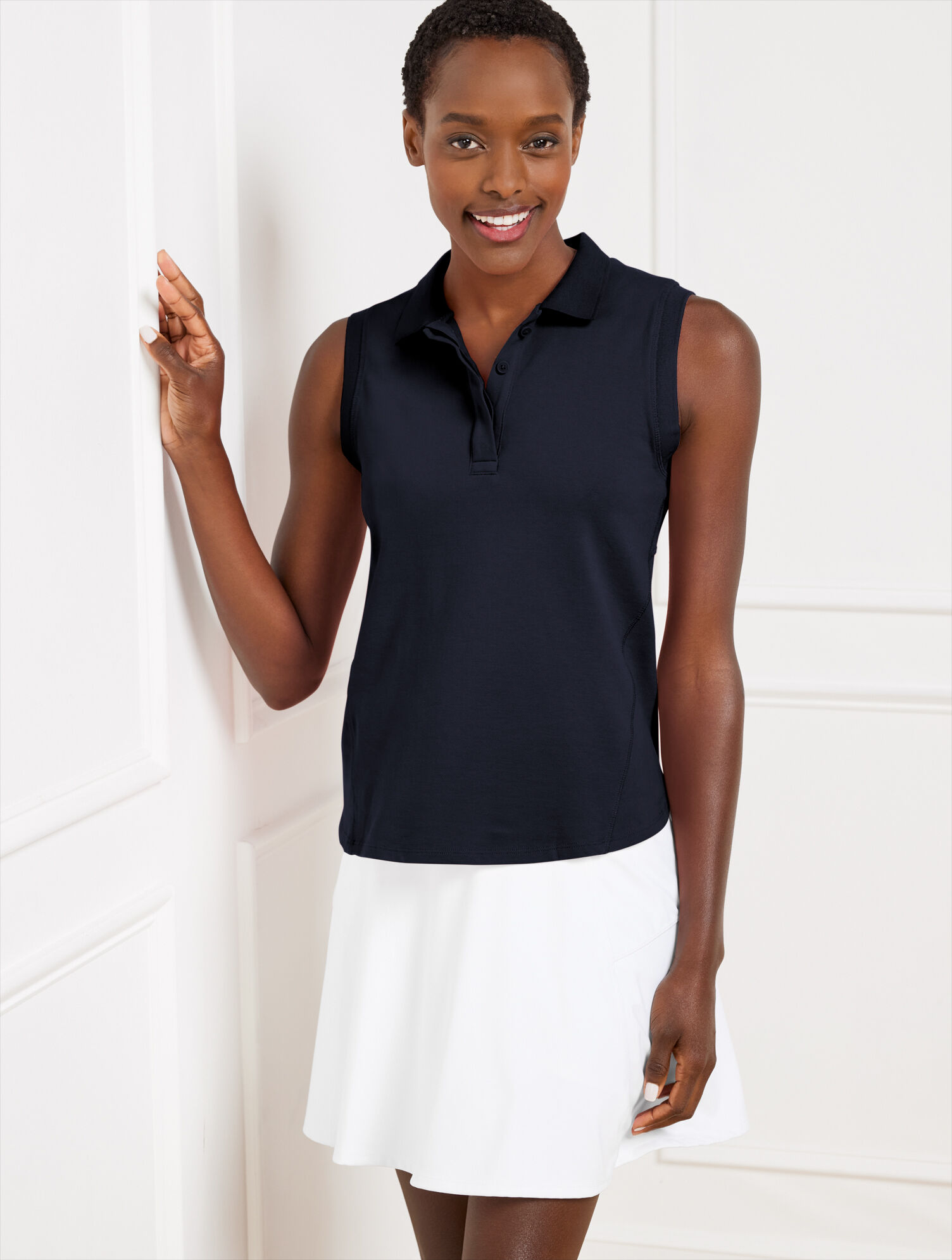 Piqu&eacute; Polo Tank