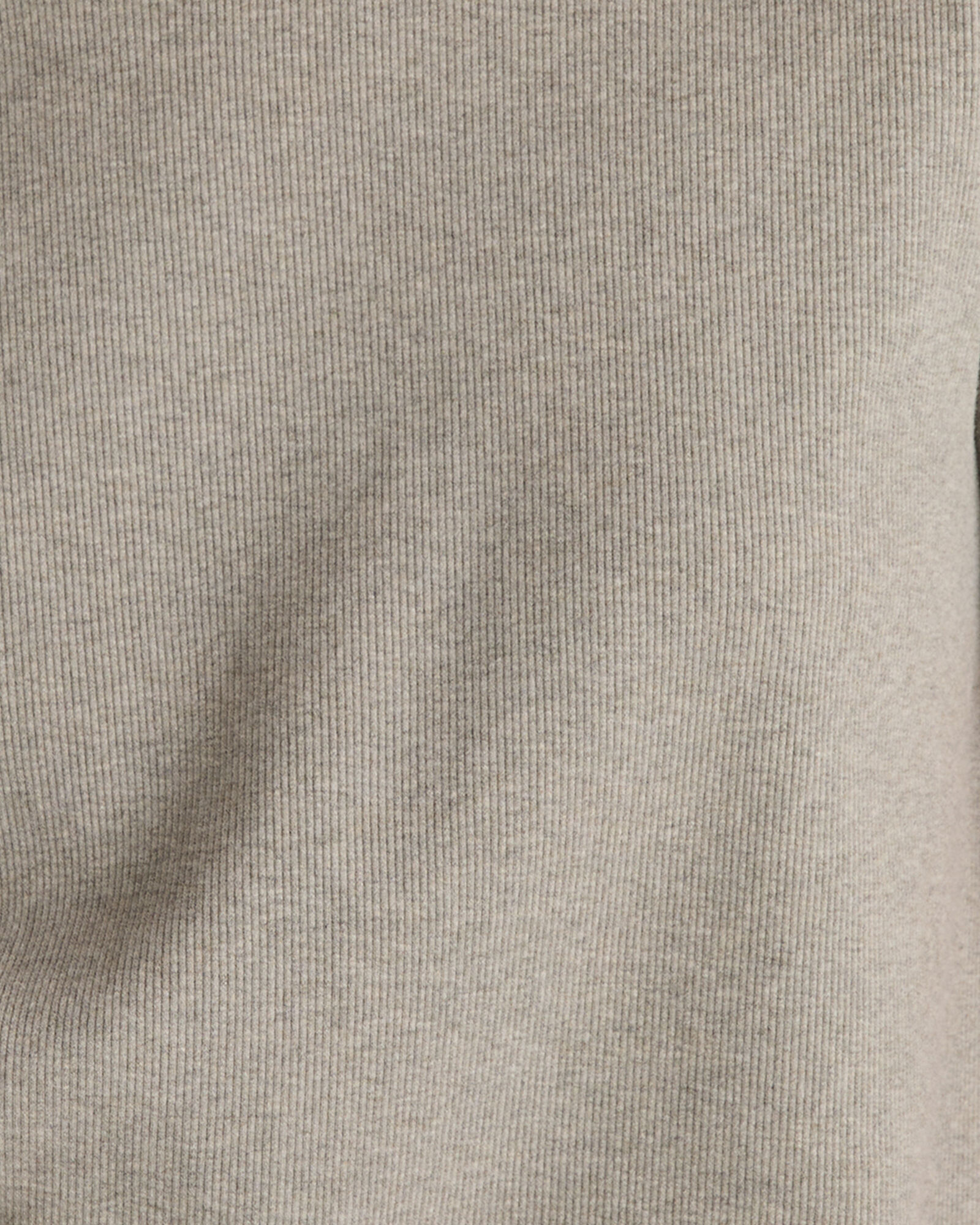 Organic Cotton Rib Knit Short Sleeve Tee
