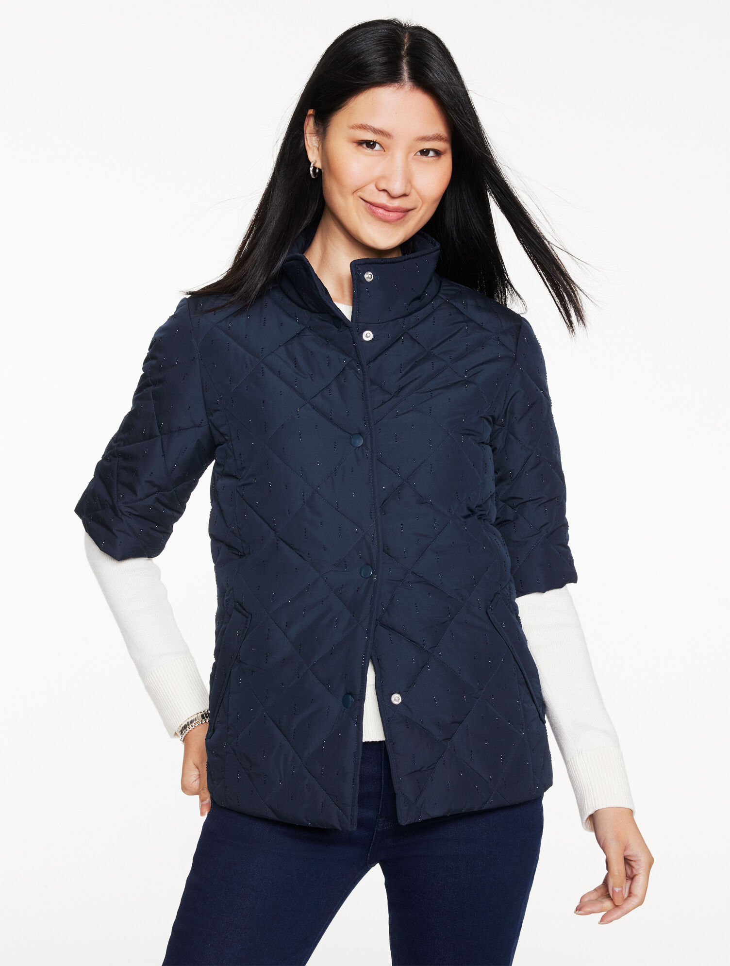 Studded Puffer Jacket