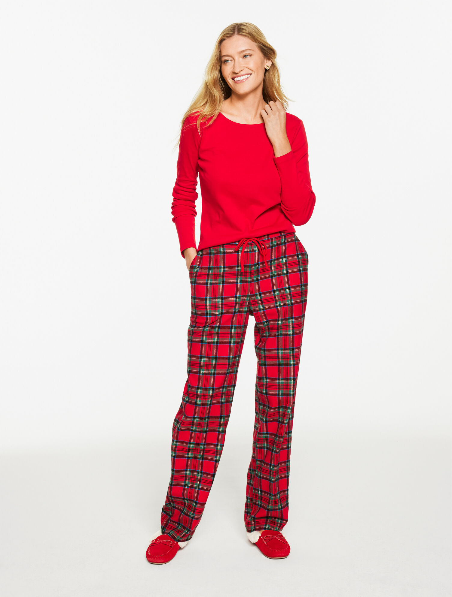 Cotton Pajama Set - Solstice Plaid