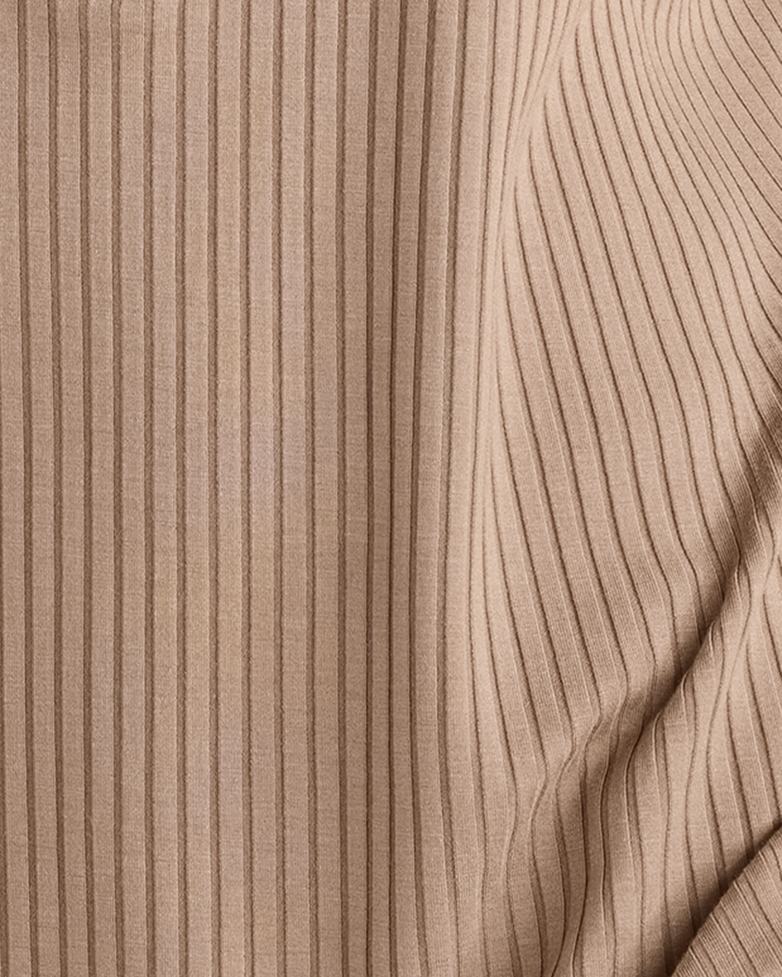 Drapey Rib Knit Henley