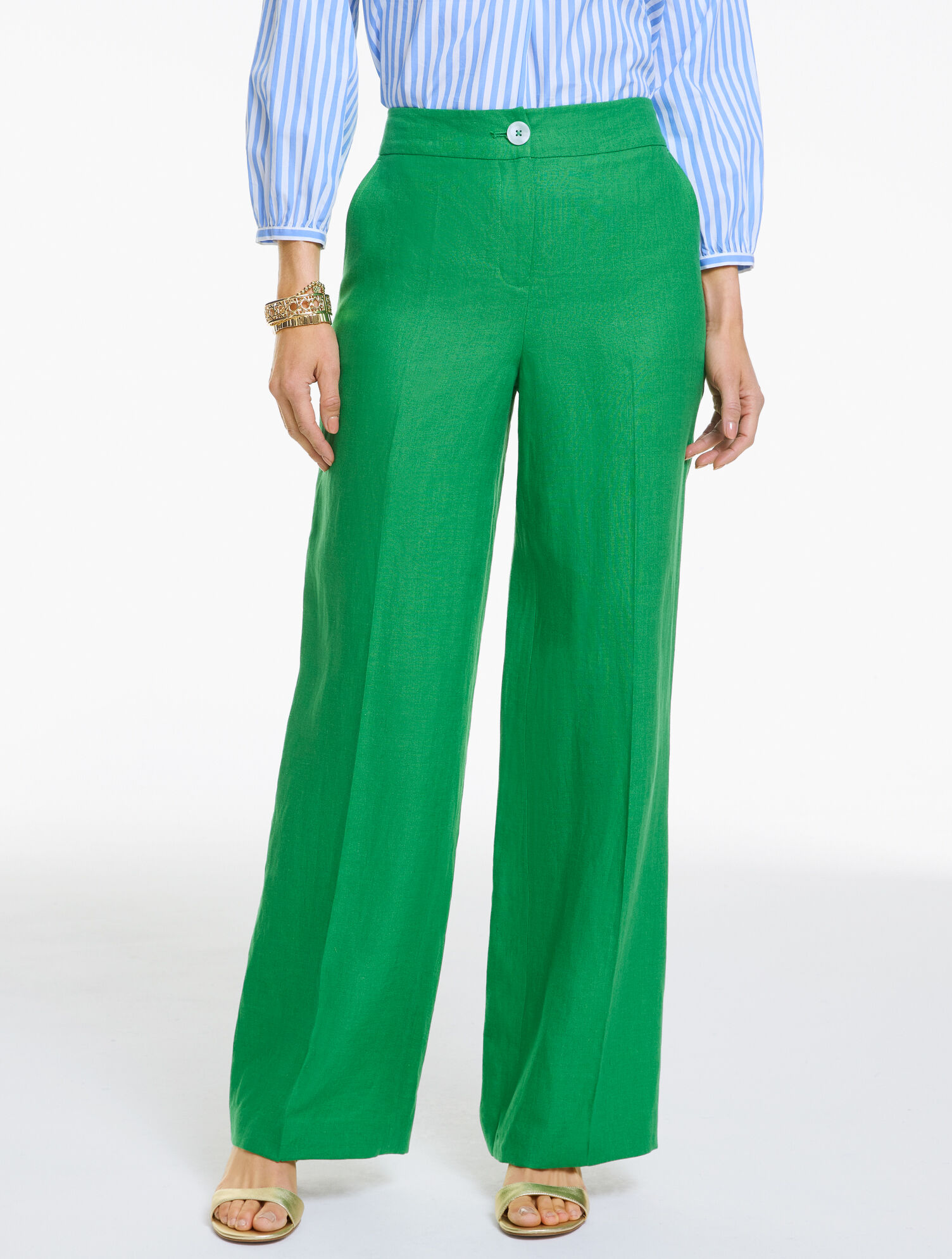 Linen Wide Leg Pants