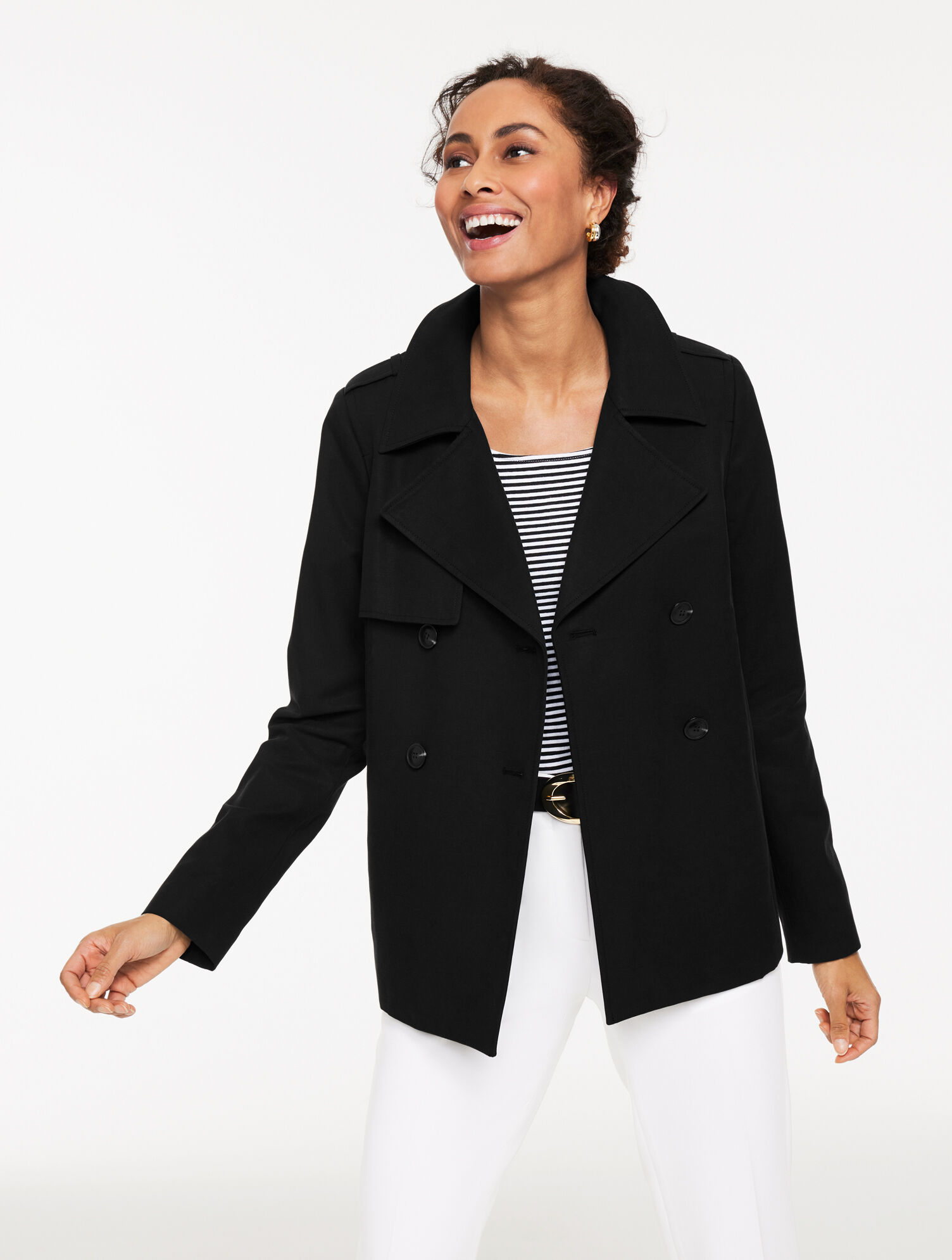 Short Trench Coat