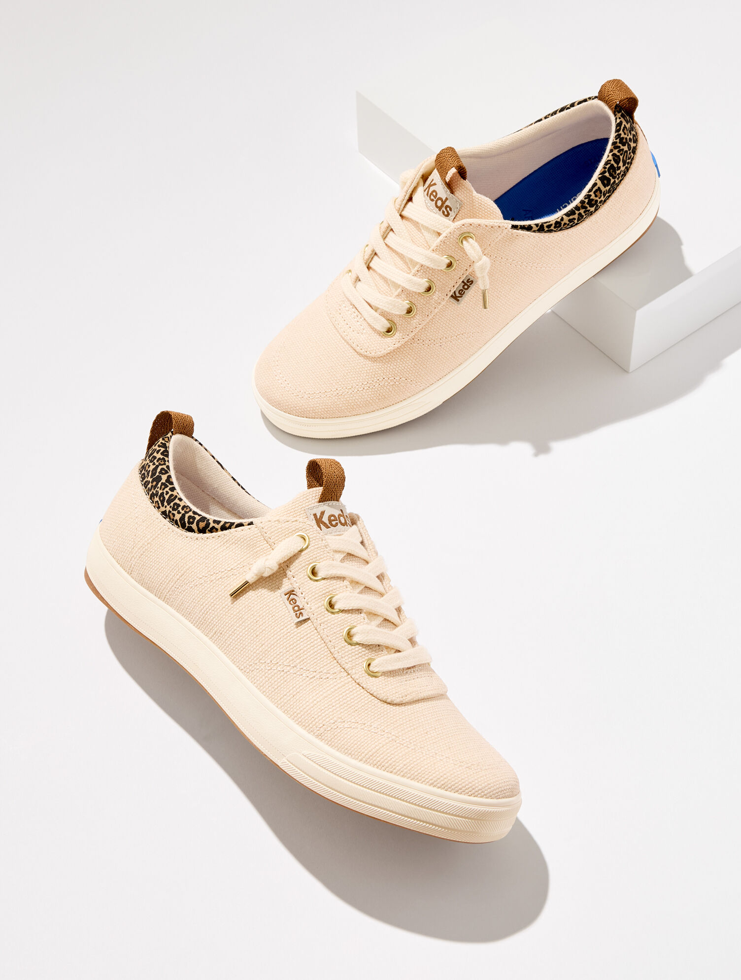 Keds&reg; Center III Canvas Slip-On Sneakers