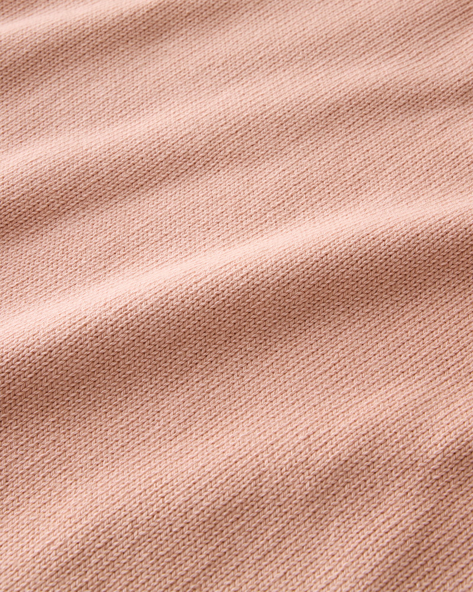 Garment-Dyed Organic Cotton Roll Neck Sweater