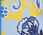 Non-Iron Popover - Ikat Flowers