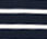 Elbow Sleeve Split Neck Tee - Love Stripe