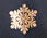 Down Puffer Vest - Scattered Snowflakes