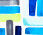 Sport Fleeceback Leggings - Watercolor Geo