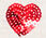 Crewneck Sweatshirt - Tossed Sequin Hearts
