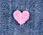 Denim Button Front Shirt  - Valentine Heart