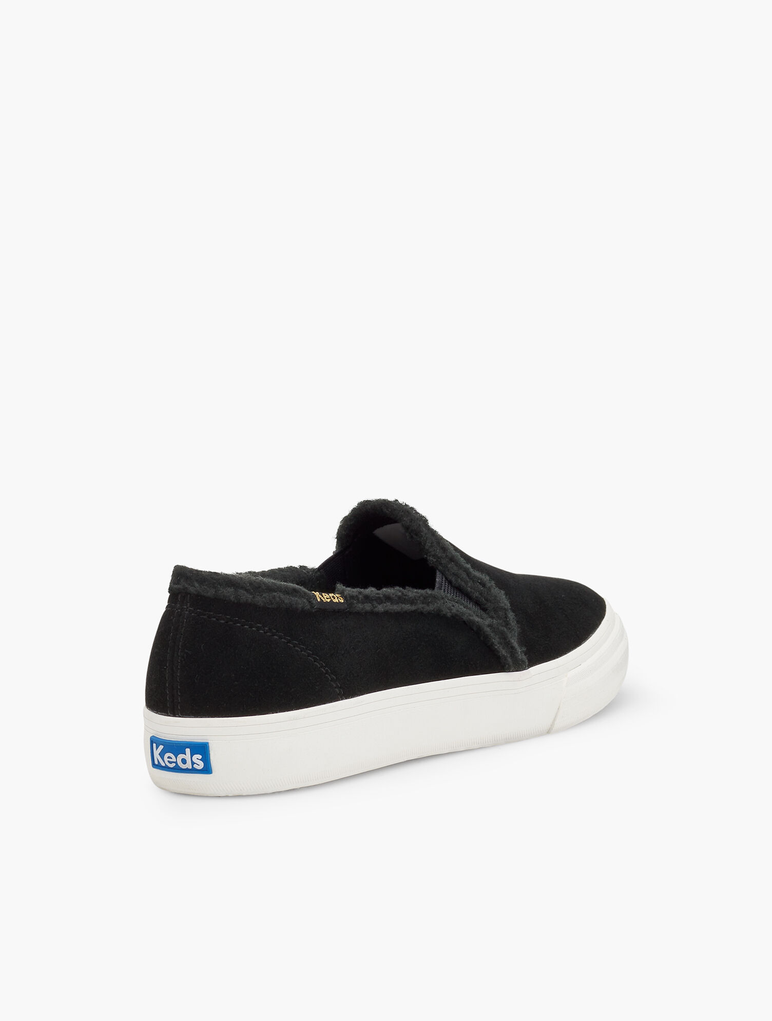 Keds® Double Decker Suede Slip-On Sneakers | Talbots display picture 3