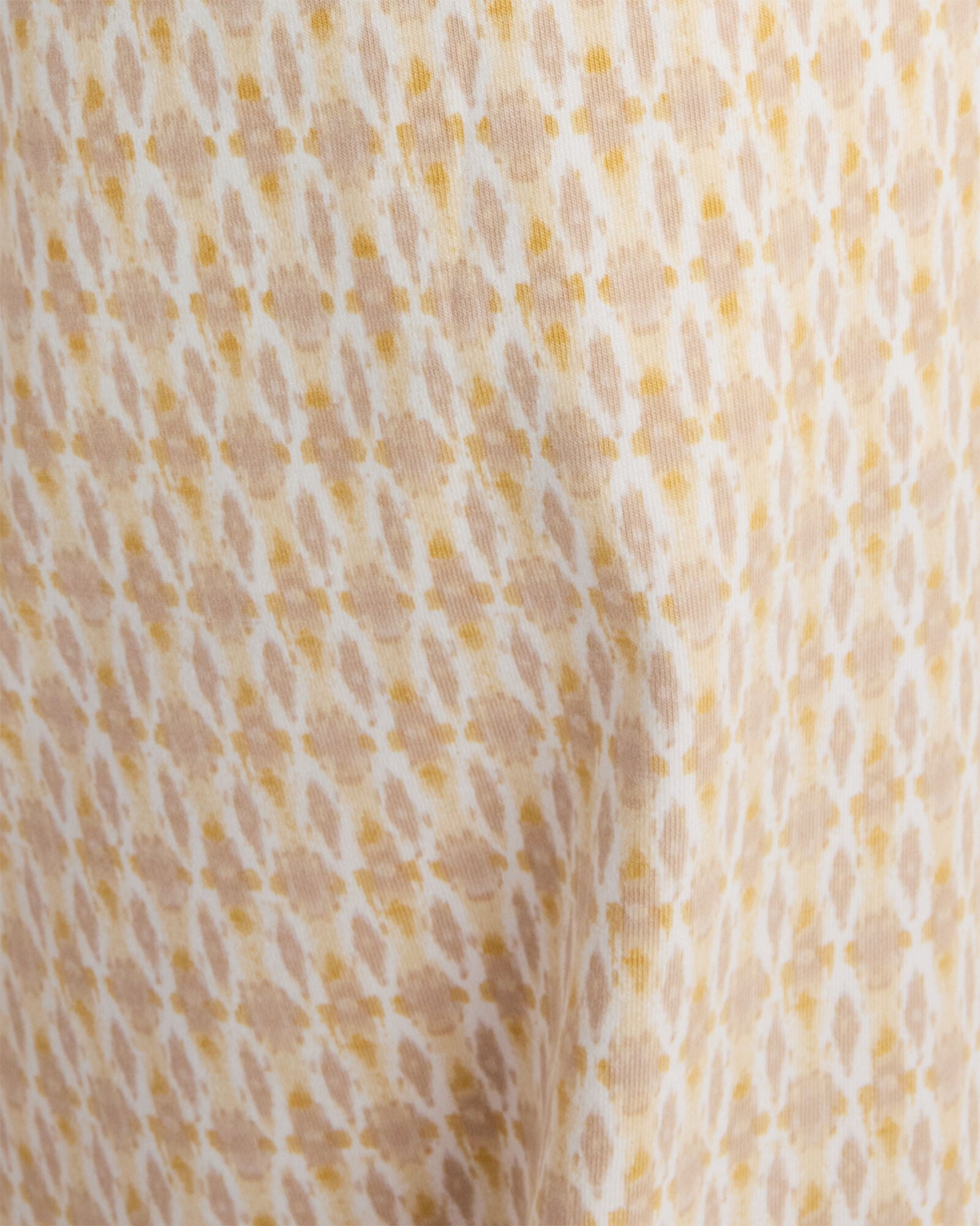 Organic Cotton Jersey Ikat Foulard Pajama Top