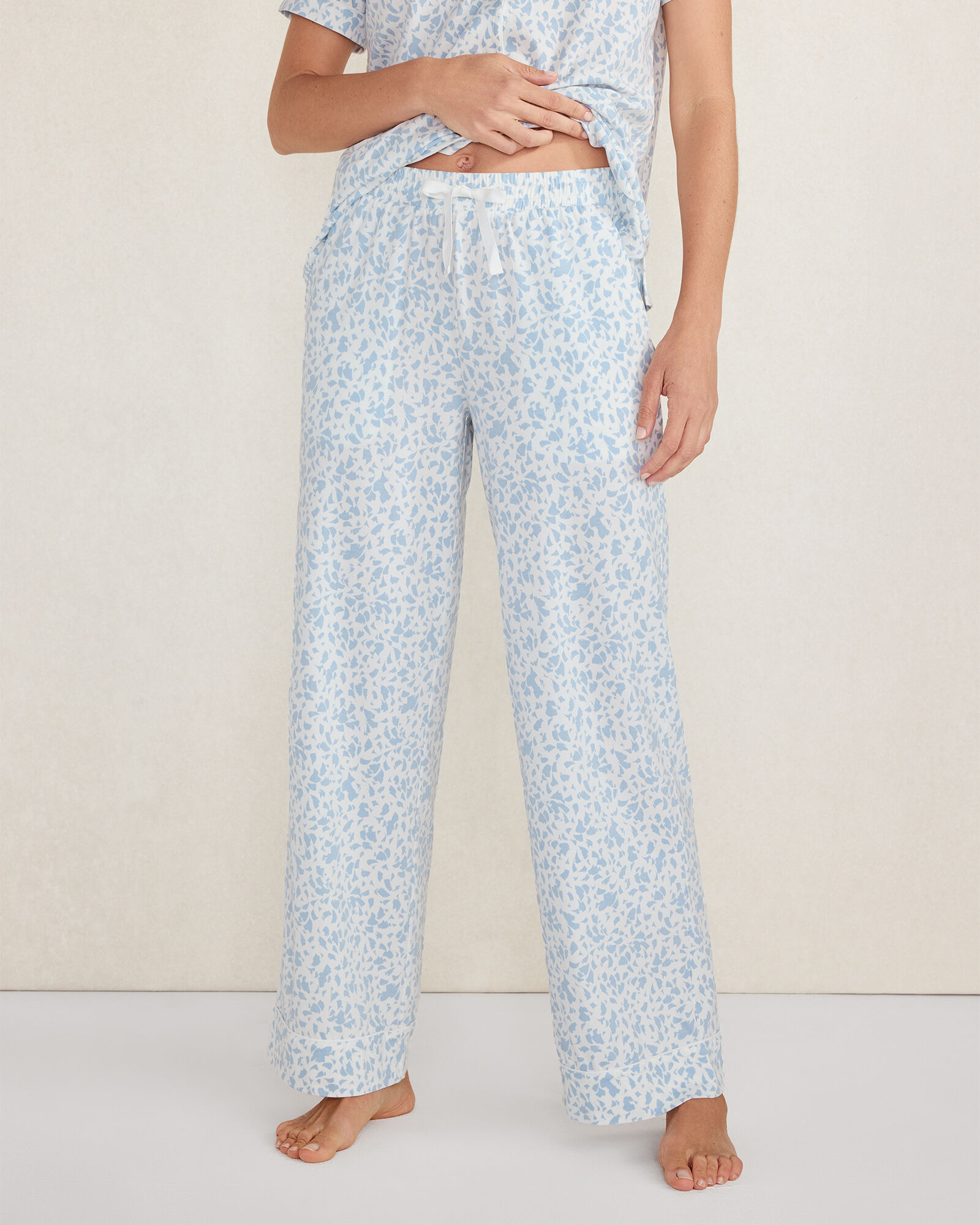 Organic Cotton Jersey Mirage Pajama Pants