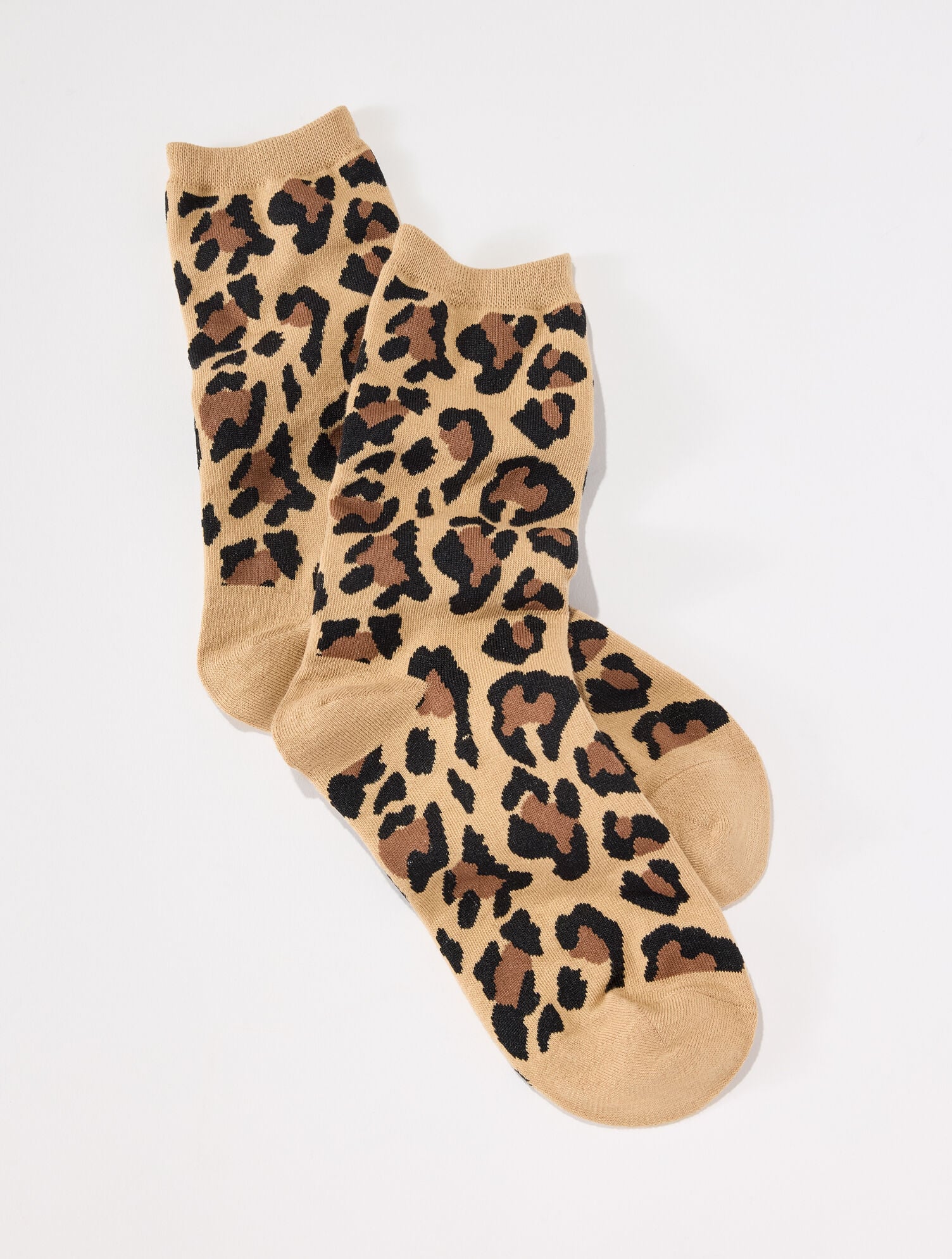 Fabulous Leopard Trouser Socks