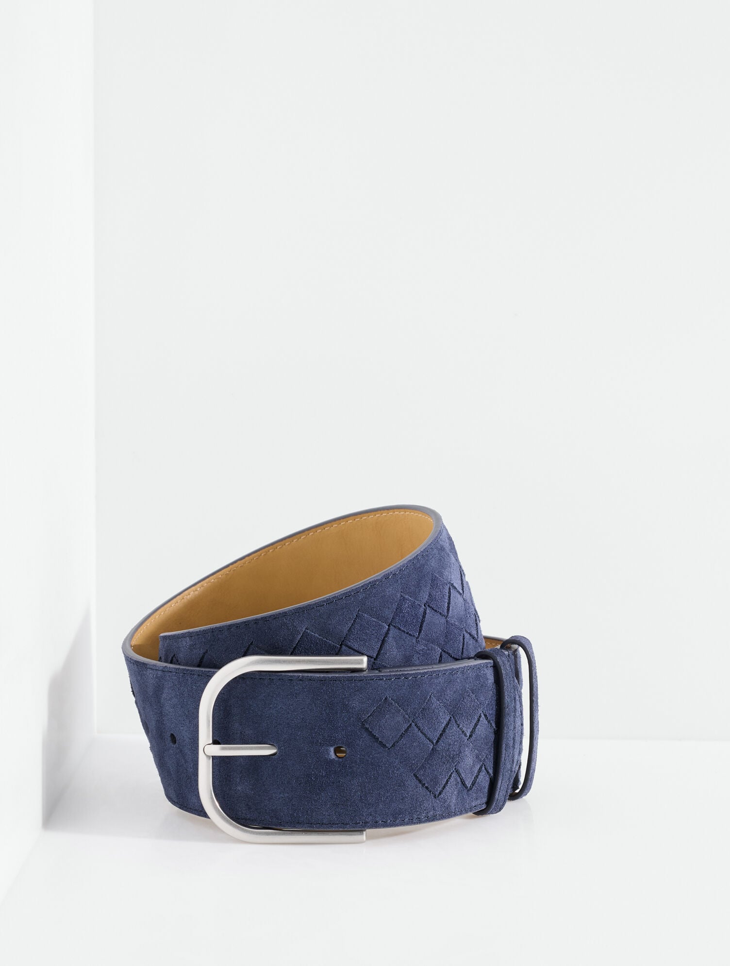 Woven Suede Belt
