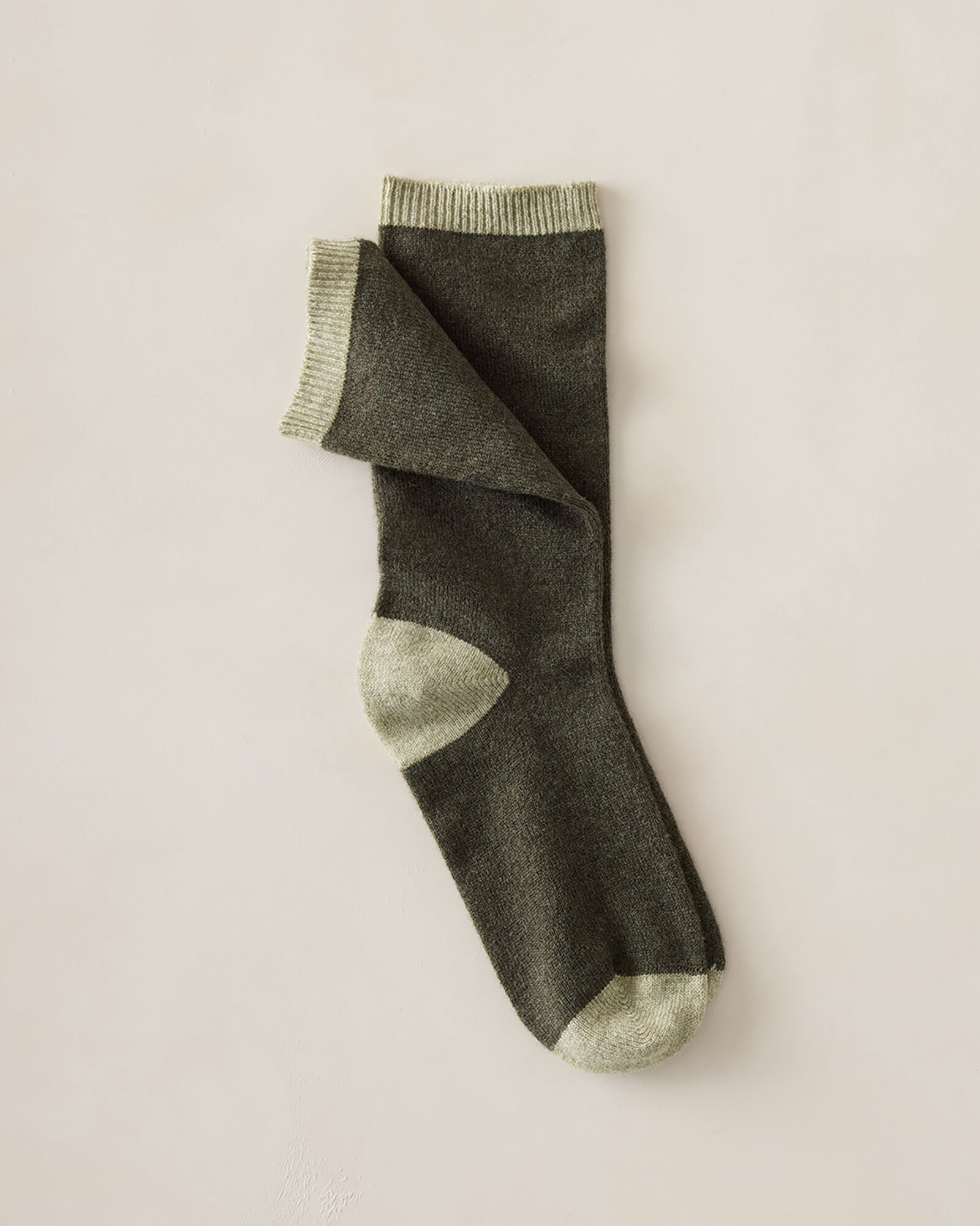 Cashmere Colorblock Socks
