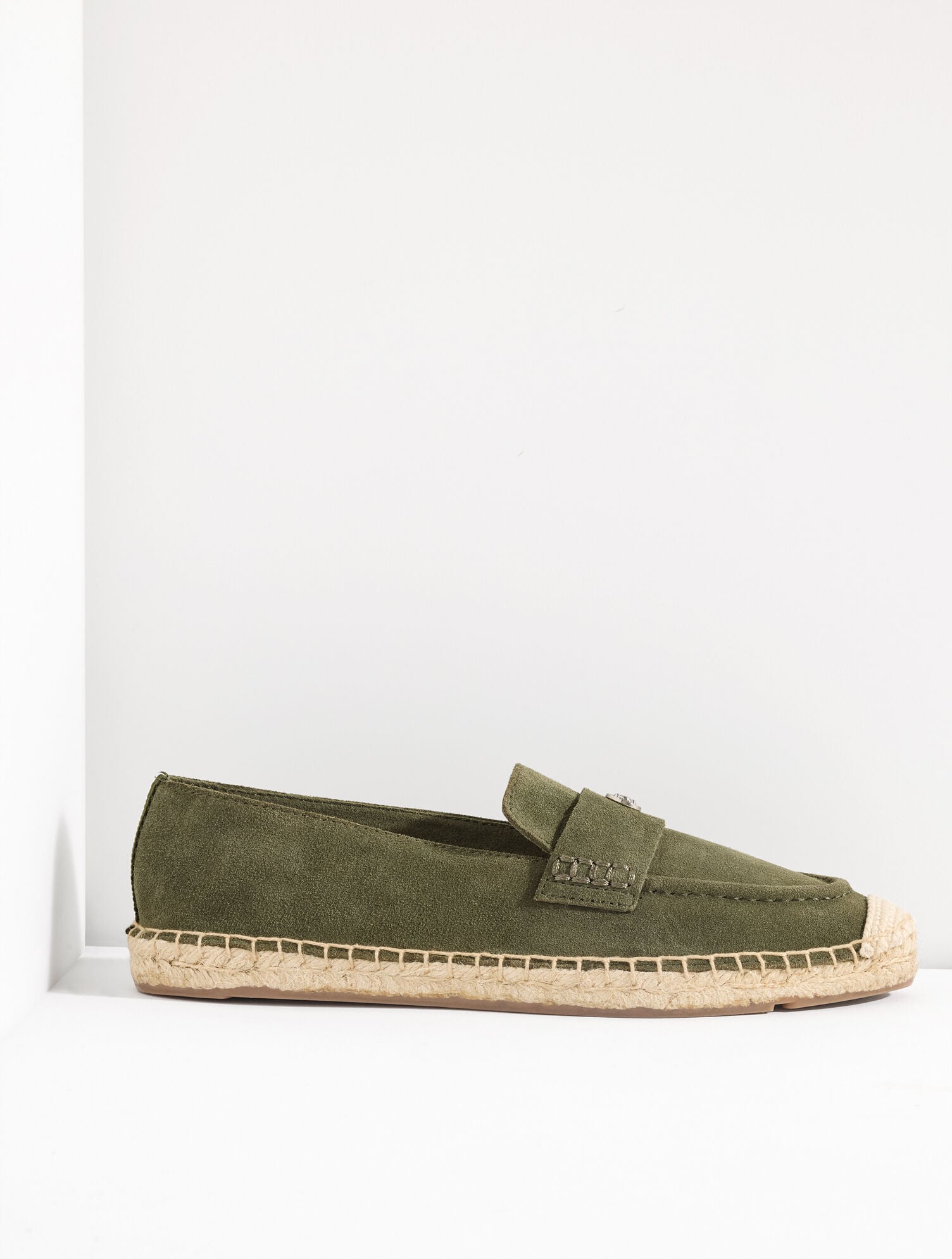 Isla Suede Espadrille Loafers