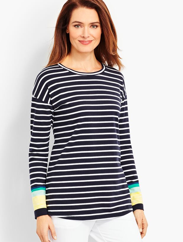 Talbots Tunic Stripe Tunic | Talbots