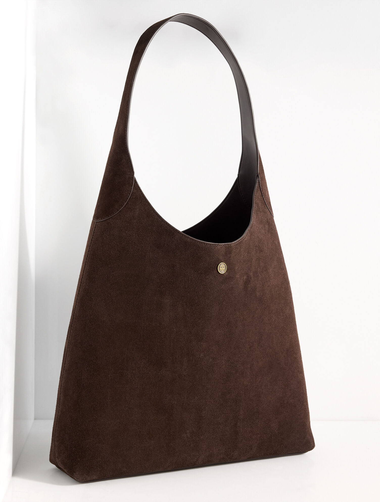 Hayden Suede Large Hobo Bag