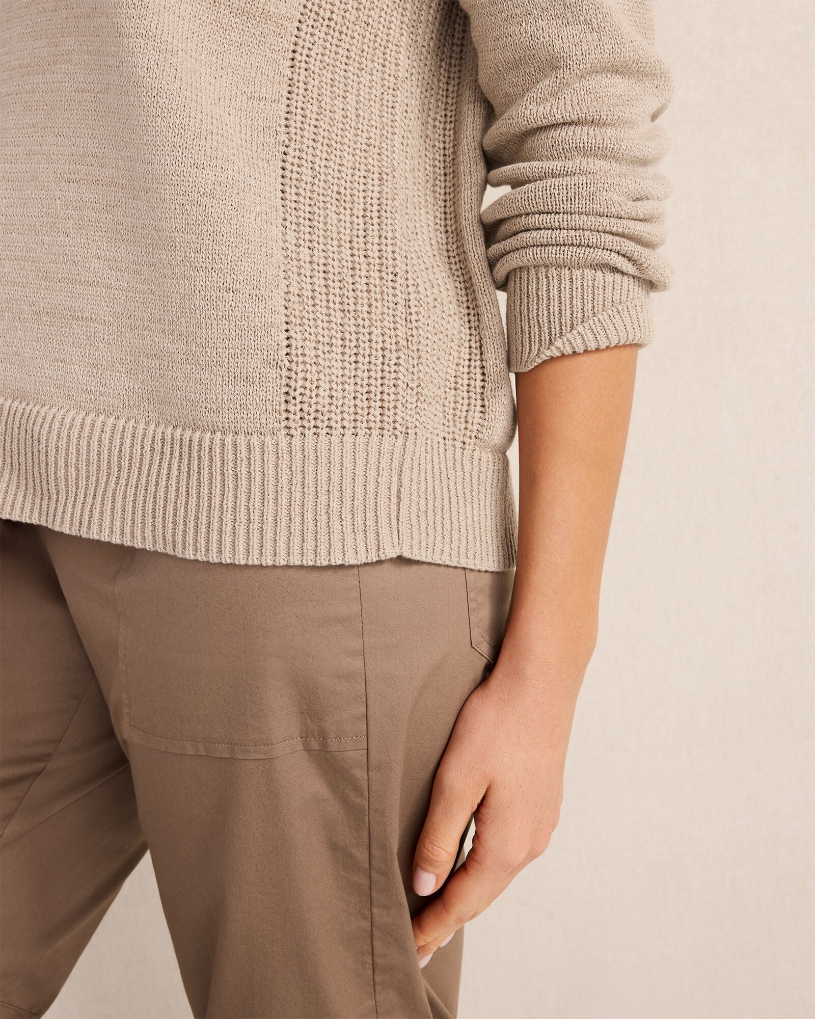 Cotton Tape Yarn Hoodie