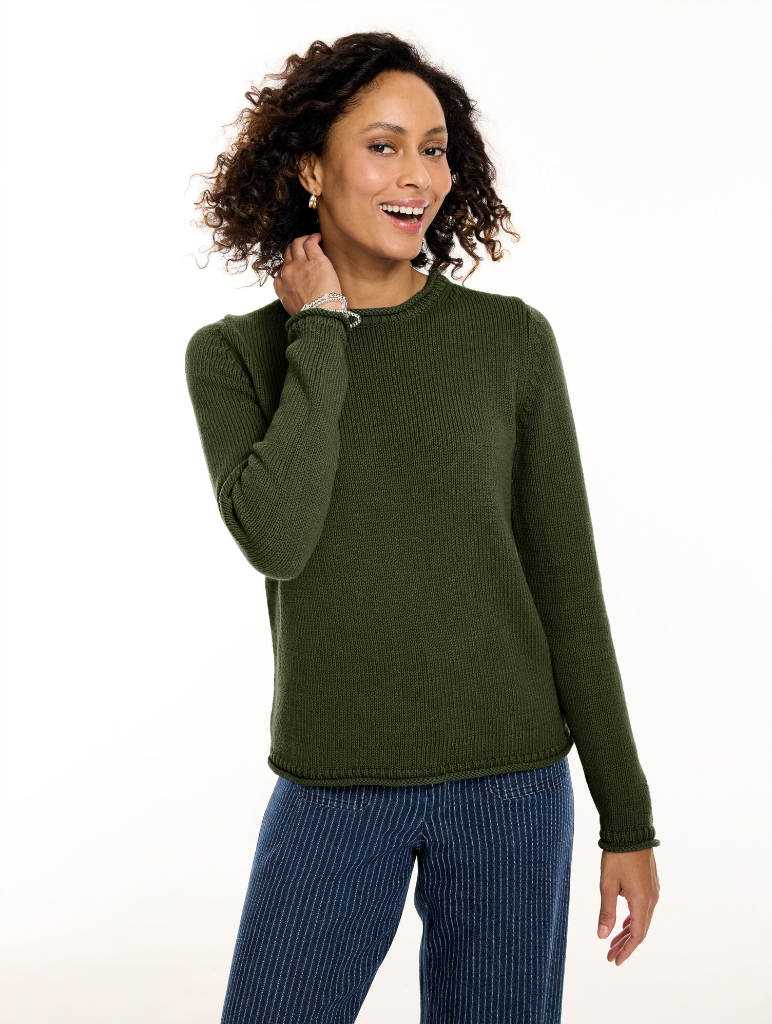 The Classic Roll Neck Sweater