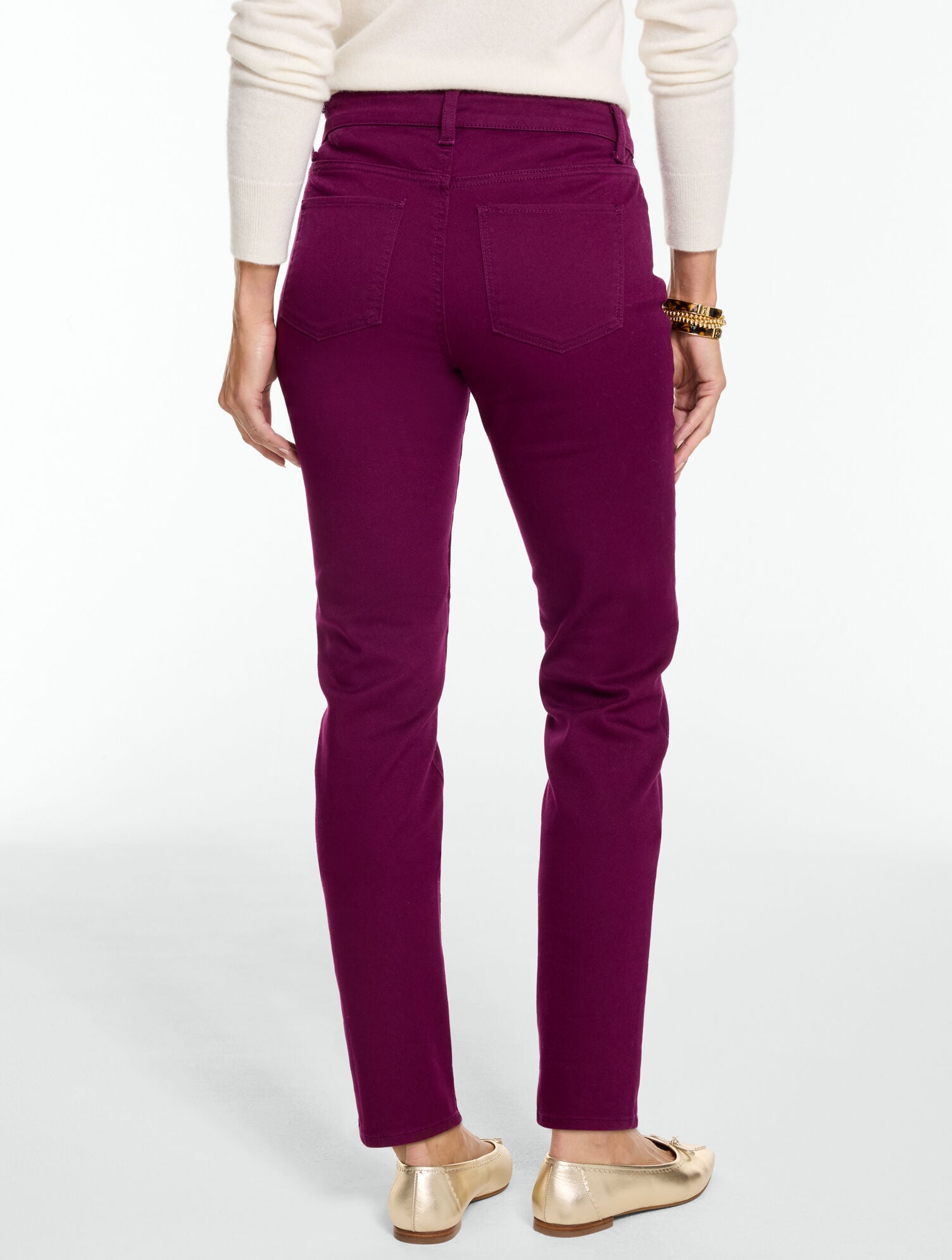 Slim Ankle Jeans - Solids