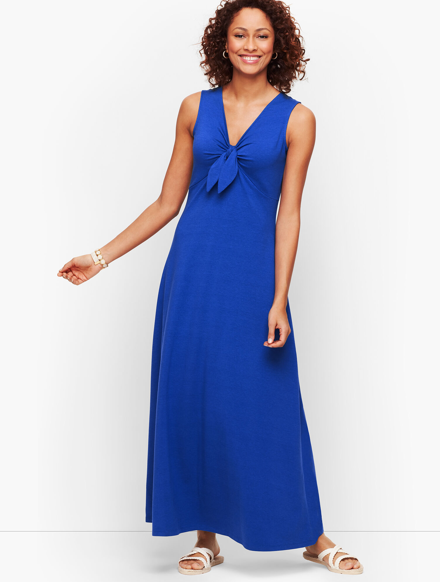 blue sarong dress Marie Oliver SELENA SARONG main image 1