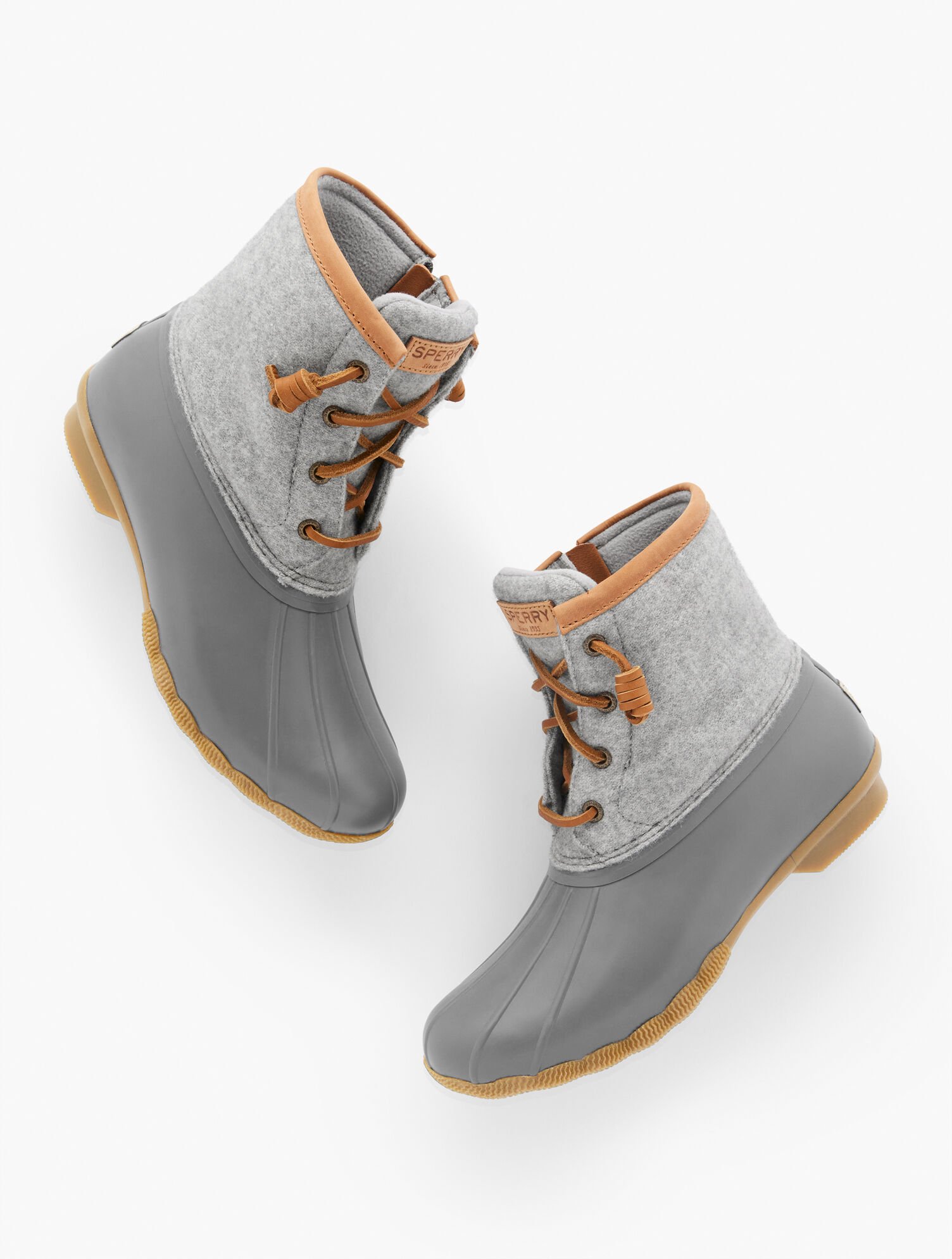 Sperry® Saltwater Duck Boots Embossed Talbots