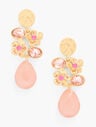Beautiful Bouquet Drop Earrings