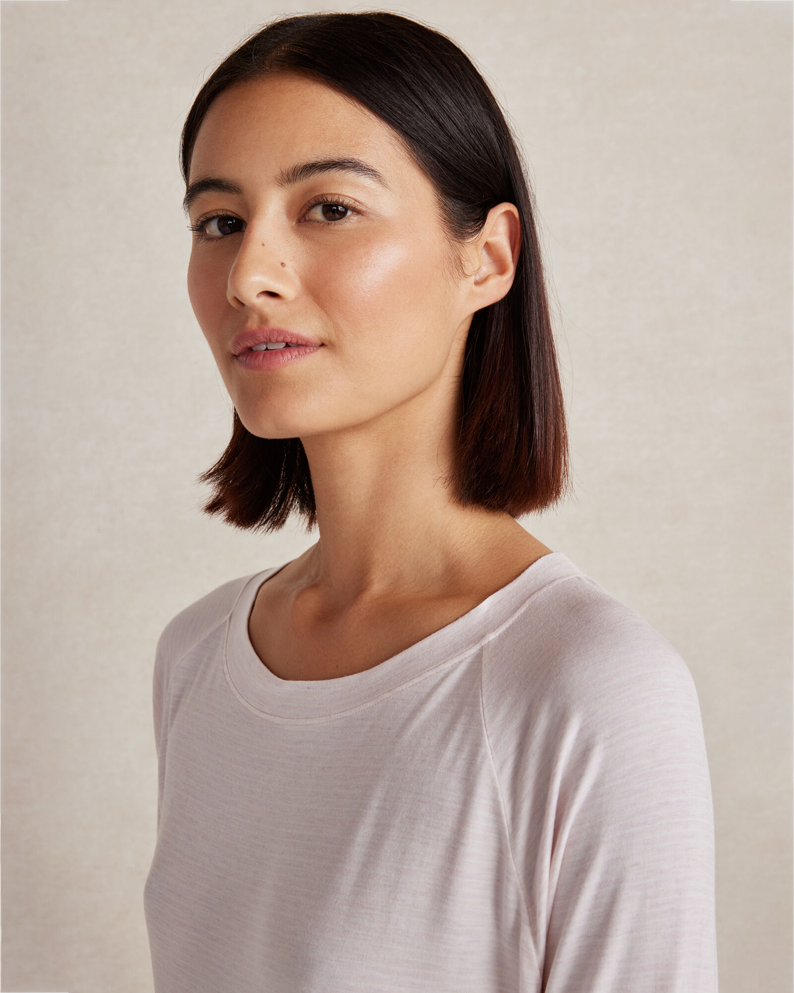 Dream Soft Blossom Stripe Sleep Top Haven Well Within